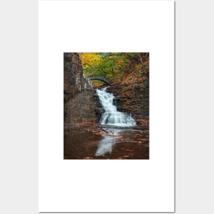 Watkins Glen Arched Bridge Posters and Art